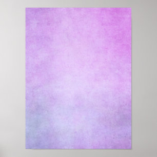 Lila Lavendelwatercolor-Pergament-Hintergrund Poster