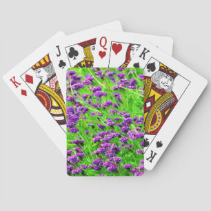 Lila_Lavender_Blooms,_ Spielkarten
