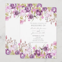 Lila Lavender Lilac Watercolor Blumenzehen