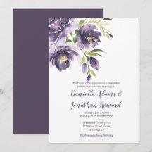 Lila Lavender Peonies Grüne Hochzeit