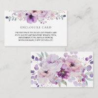 LILA LAVENER LILAC WATERCOLOR-FLORAL-ENCLOSSE
