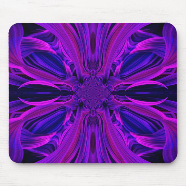 Lila Leaf Mousepad (Vorne)