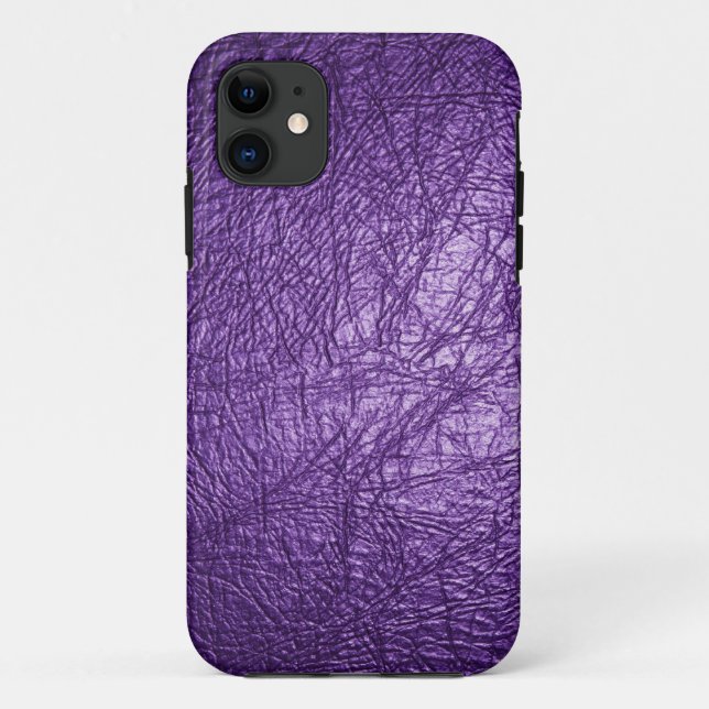 Lila lederner Blick iPhone 5 Kasten Case-Mate iPhone Hülle (Rückseite)