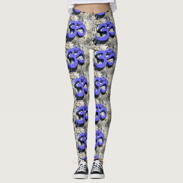 lila leggings (Vorderseite)