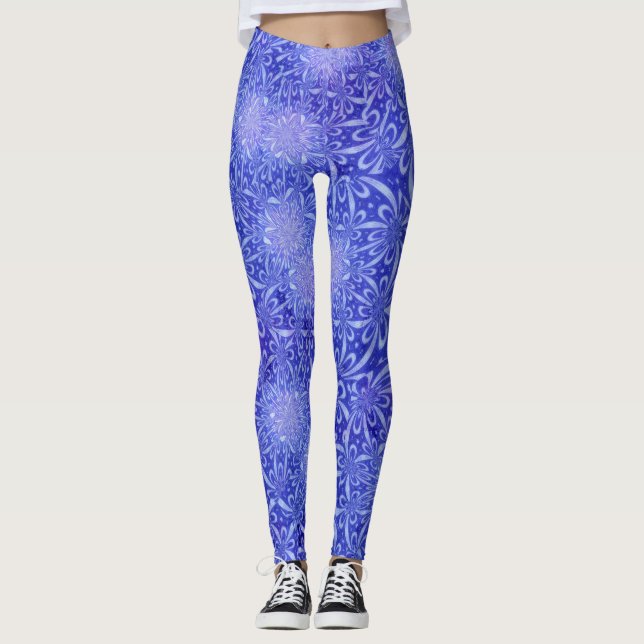 lila Leggings (Vorderseite)