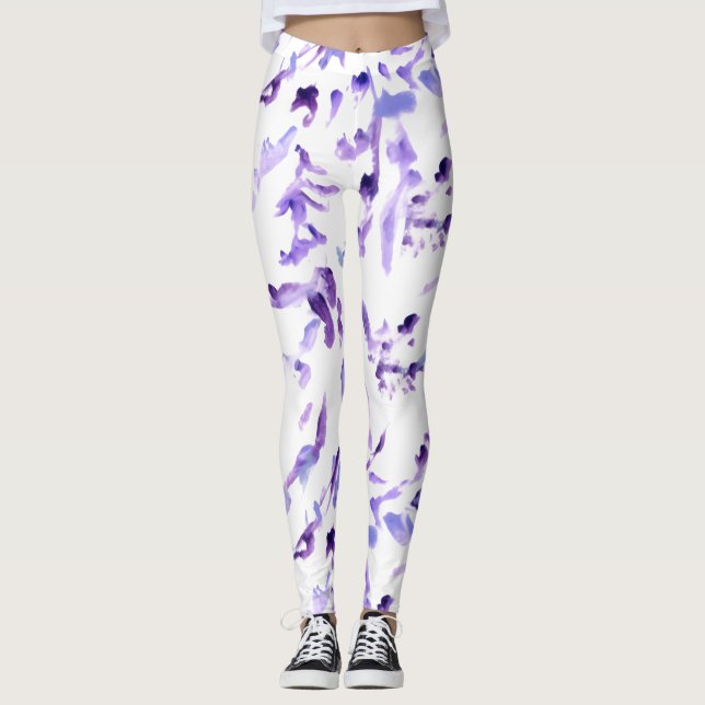 Lila Leggings (Vorderseite)