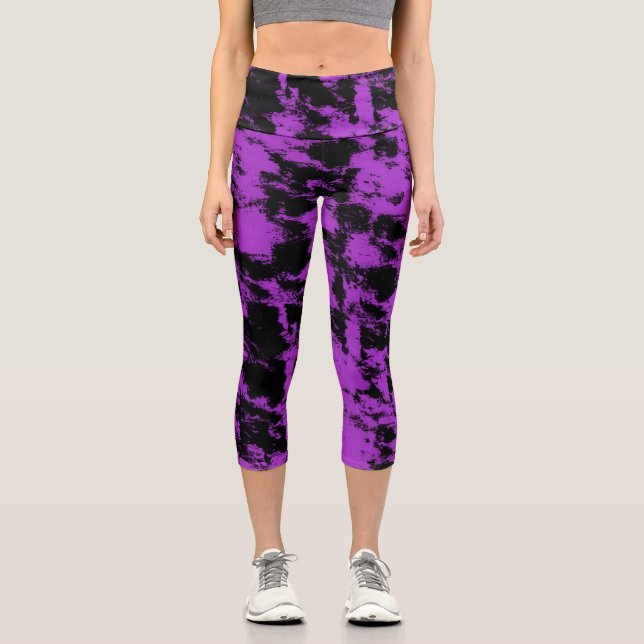 Lila Leggings (Vorderseite)