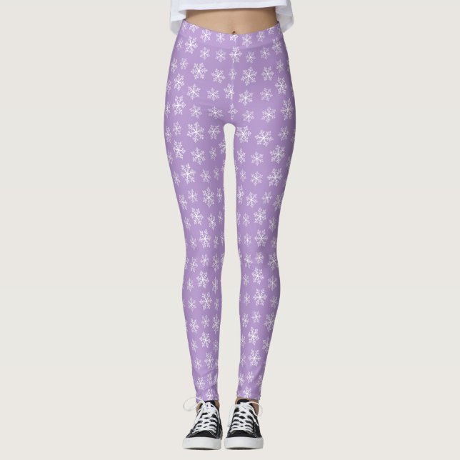 Lila Leggings (Vorderseite)