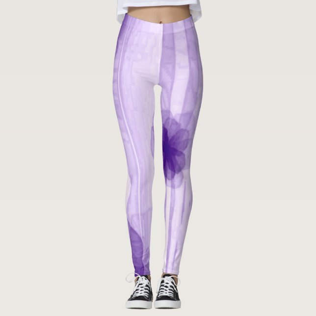 Lila Leggings (Vorderseite)