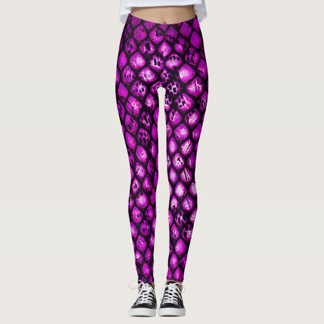 Lila Leggings (Vorderseite)