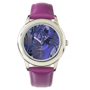 Lila Leidenschaft Armbanduhr