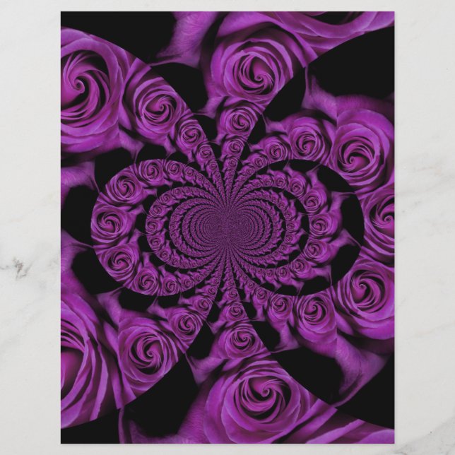 Lila Leidenschaft: Royal Romance Rose (Vorderseite)