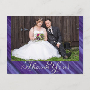 Lila Leidenschaft Violet Lavendel Plum Brushstro Postkarte