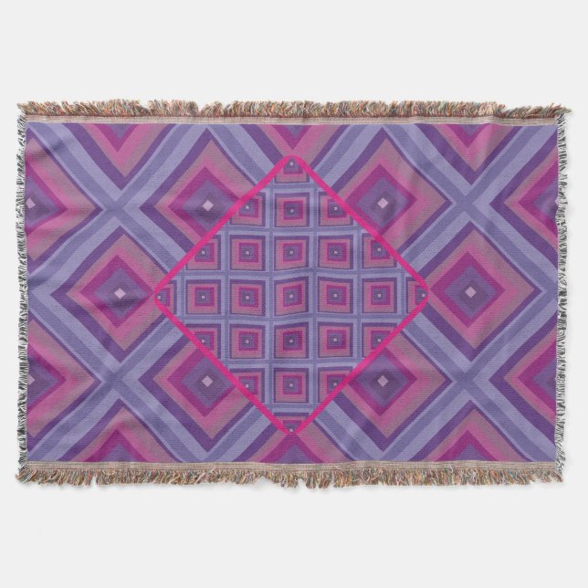 lila Leidenslavenfelder Diamantenkunst Decke (Vorderseite)