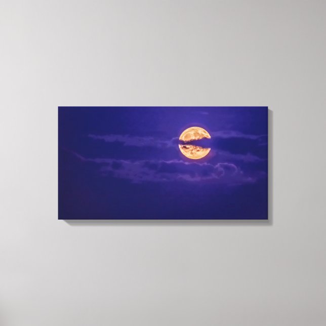 Lila Leinwanddruck (Vorderseite)