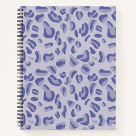 Lila Leopard Pattern Lavendel Notizbuch