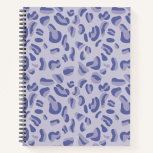 Lila Leopard Pattern Lavendel Notizbuch