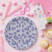 Lila Leopard Pattern Lavendel