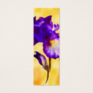 Lila Lesezeichen der Iris-(Blume)