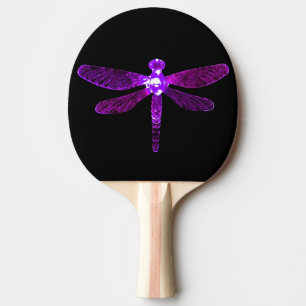 Lila LibellePing Pong Paddel Tischtennis Schläger
