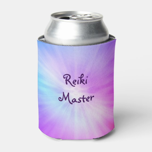 Lila Licht, Reiki Master Design Dosenkühler (Kanne Vorderseite)