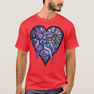 Lila Liebe Fairy Art MoonChild Fee MoonT-Shirt T-Shirt