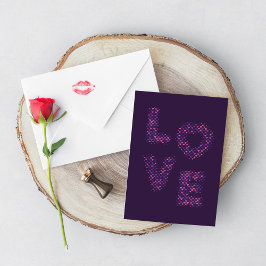Lila Liebe. Karte