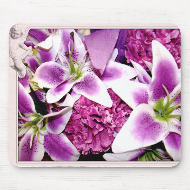 Lila Liebe_ Mousepad (Vorne)
