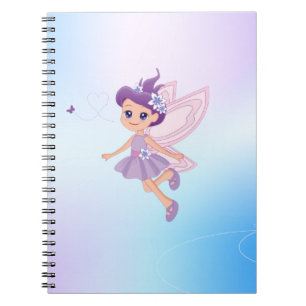 "Lila & Light Blue Notebook" Notizblock