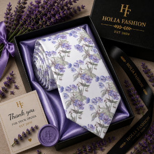 Lila-lila Halsband Krawatte