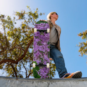 Lila Lila romantisches lila Foto Skateboard