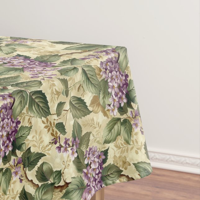 Lila Lilac Blume Floral Tablette Wohngestaltung Tischdecke (Beispiel)