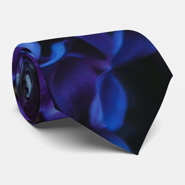 LILA LILAC BLUME STYLISH NECK TIE KRAWATTE (Gerollt)