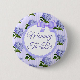 Lila Lilac Lavendel Mama zum Entstehen Button