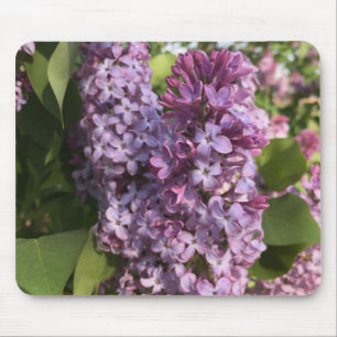 Lila Lilac Mouse Pad Mousepad