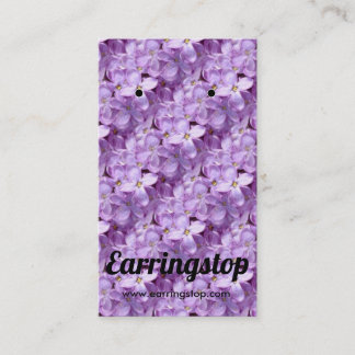 Lila Lilacs-Blume sammeln Karten