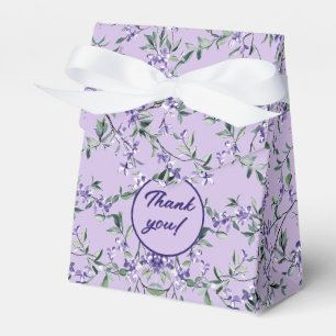 Lila Lilacs Wedding Vielen Dank für Ihr Interesse Geschenkschachtel