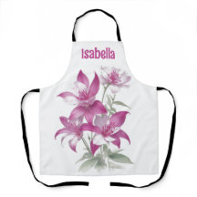 Lila Lily-Blume Personalisiert