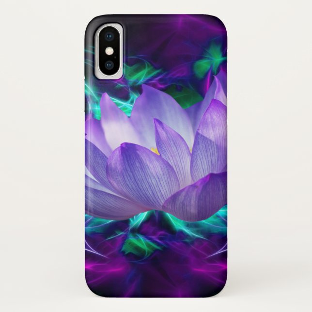 Lila Lotus-Blume und ihre Bedeutung Case-Mate iPhone Hülle (Rückseite)