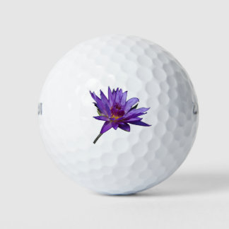 Lila Lotus-Wasserlilie Golfball