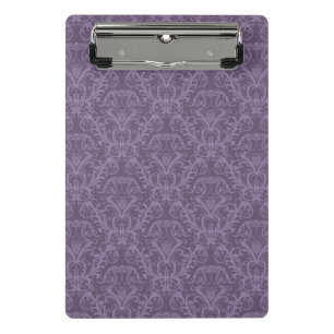 Lila Luxustapete Mini Klemmbrett