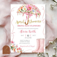 Lila Mädchen-Muschel-Baby-Shower-Einladung