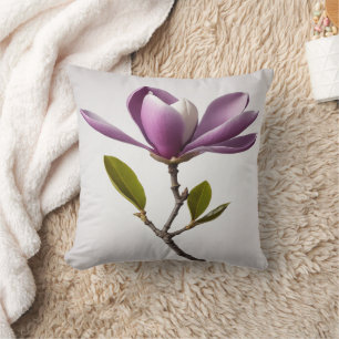 Lila Magnolia Blume Magnolia felix Kopfkissen Kissen
