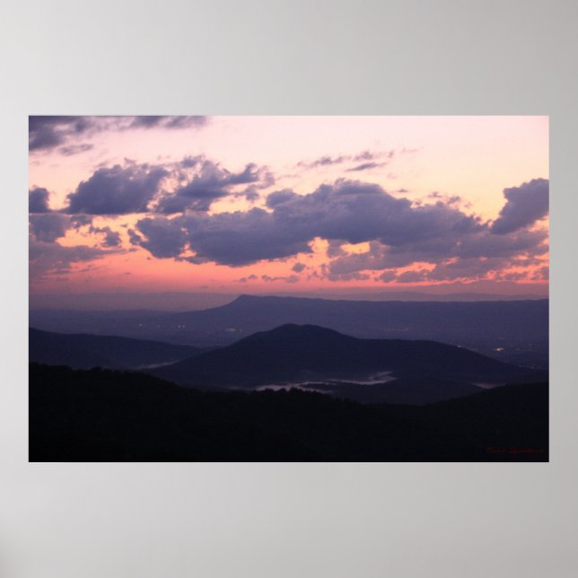 Lila Majestät Poster (Vorne)