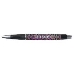 Lila Mandala Pen Kugelschreiber