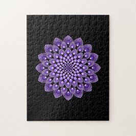 Lila Mandala Round Sinti und Roma indisches Bohemi