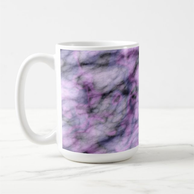 Lila Marmor Kaffeetasse (Links)