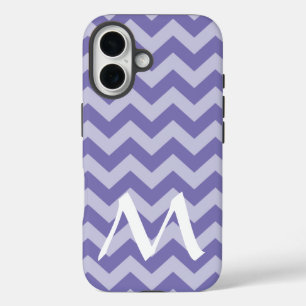 Lila marokkanische Moods Chevrons mit Monogramm title_seo2
