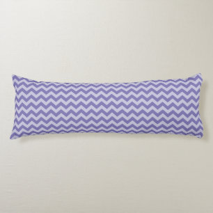 Lila marokkanische Moods Chevrons Seitenschläferkissen