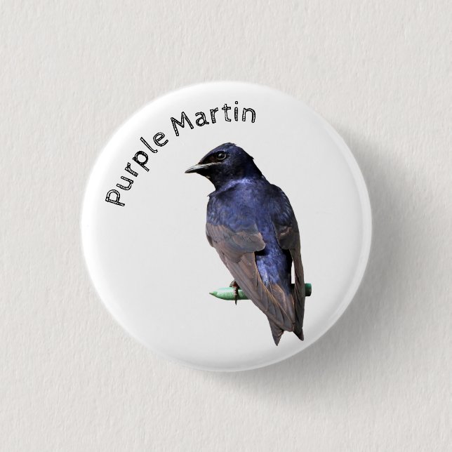 Lila Martin Button (Vorderseite)